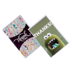 Greeting Card & Envelope - Thank you!